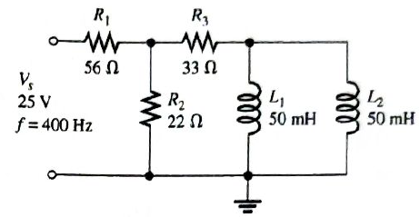 Chapter 12, Problem 35P, Determine the voltage across the inductors in Figure 12-64. 