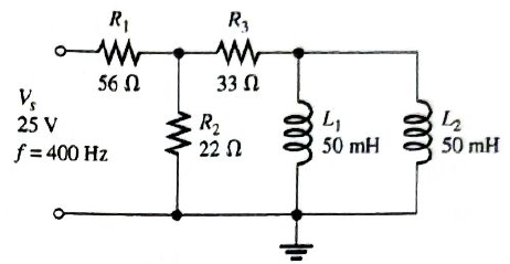 Chapter 12, Problem 36P, Is the circuit in Figure 12-64 predominantly resistive or predominantly inductive? 