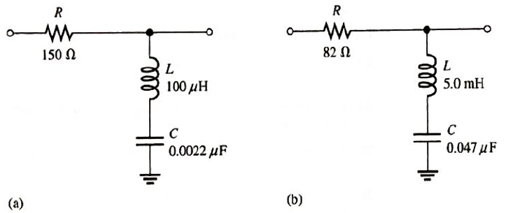 Chapter 13, Problem 15P, Determine fr and BW for each filter in Figure 13-71. FIGURE 13-71 