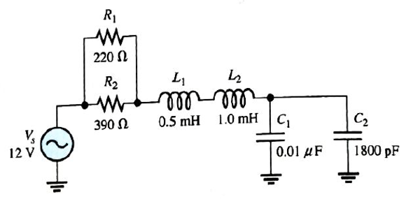 Chapter 13, Problem 6P, Analyze the circuit in Figure 13-67 for the following (f=25kHz): Itot Ptrue Pr Pa 
