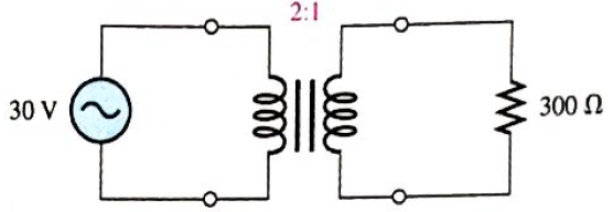 Chapter 14, Problem 18P, Determine the following quantities in Figure 14â€”50: secondary voltage secondary current primary 