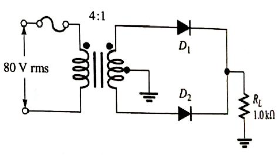 Chapter 16, Problem 25P, Consider the circuit in Figure 16-79. What type of circuit is this? What is the total peak secondary 