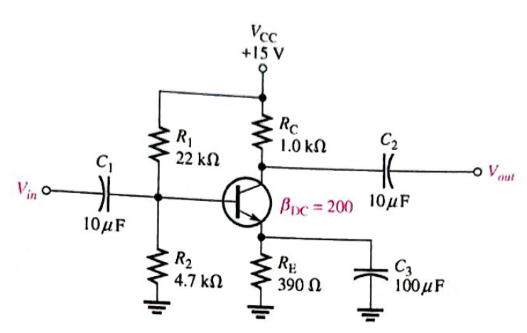 Chapter 17, Problem 16P, Determine each of the dc voltages, VB,VC, and VE, with respect to ground in Figure 17-74. 