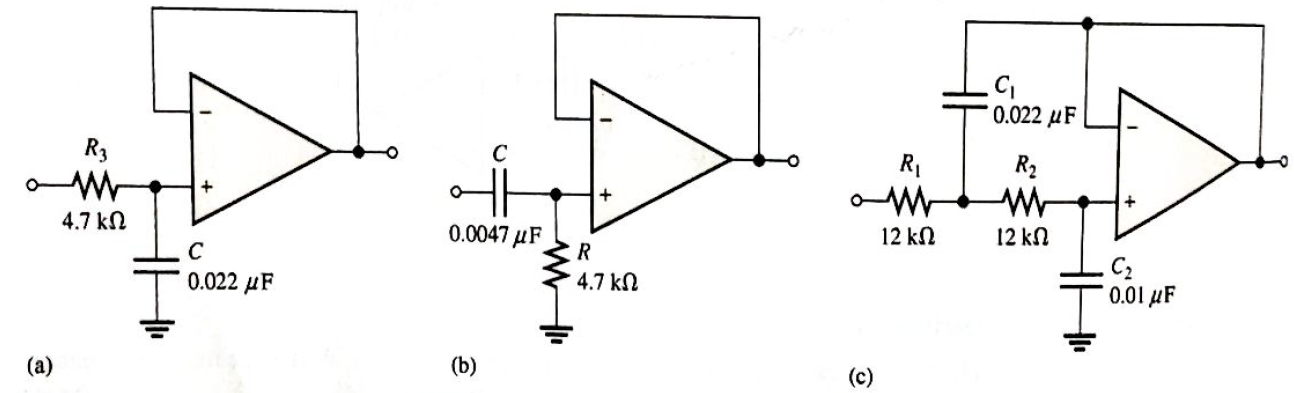 Chapter 19, Problem 18P, Determine the number of poles in each active filter in Figure 19-68, and identify its 