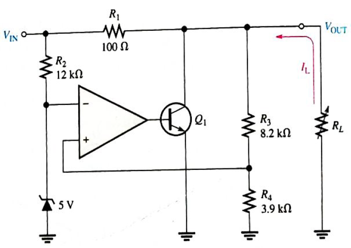 Chapter 19, Problem 26P, In the shunt regulator of Figure 19-72, when the load current increases, does Q1 conduct more or 
