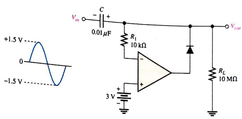 Chapter 20, Problem 24P, Repeat Problem 23 for the clamping circuit in Figure 20-53. 