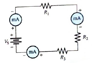 Chapter 4, Problem 14P, The current from the source in Figure 4-69 is 5 mA. How much current does each milliammeter in the 