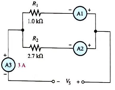 Chapter 5, Problem 21P, How much branch current should each meter in Figure 5-65 indicate?QW 