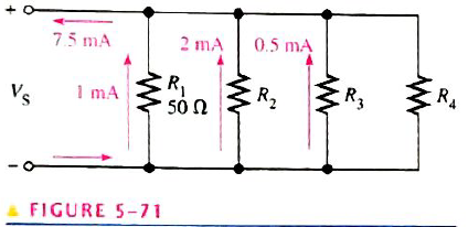 Chapter 5, Problem 31P, In the circuit of Figure 5-71, determine resistance R2,R3,andR4. 