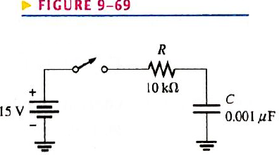 Chapter 9, Problem 42P, How long does it take C to charge to 8 V in Figure 9-69? 