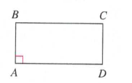Chapter 11.2, Problem 10MC, A student asks if ABCD is a valid name for the rectangle below, then is ACBD also valid? 