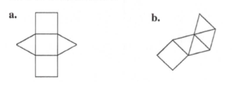 Chapter 11.4B, Problem 11A, Name the polyhedron that can be constructed using the given net. Assume squares and equilateral 