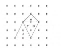 Chapter 12.1, Problem 2NAEP, Which two figures are congruent? a. E and H b. F and G c. F and H d. G and H 