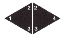 Chapter 12.2A, Problem 17A, The game of Triominoes has equilateral-triangular playing pieces with numbers at each vertex, as , example  2