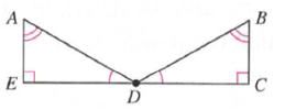 Chapter 12.2A, Problem 5A, List congruent triangles, if any, for each of the following figures. If congruent, tell why. a. b. , example  2