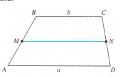 Chapter 12.4B, Problem 21A, a. In the figure, ABCD is a trapezoid, M is the midpoint of AB. Through M, a line parallel to the , example  1