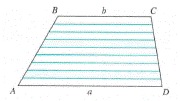 Chapter 12.4B, Problem 21A, a. In the figure, ABCD is a trapezoid, M is the midpoint of AB. Through M, a line parallel to the , example  2