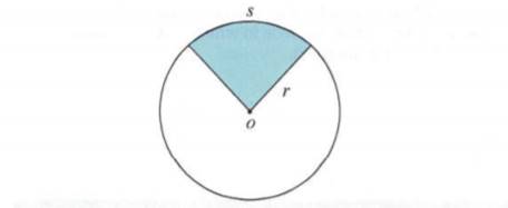 Chapter 13.2, Problem 10MC, a. A sector in circle with center O and radius 10 cm has arc length of 15 cm. Find the area of the 