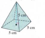 Chapter 14.5B, Problem 4A, Find the volume of each of the following, a. Right rectangular prism. b. Right square pyramid. c. , example  2
