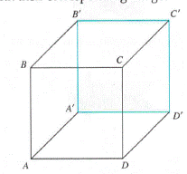 Chapter 14.1, Problem 8MC, A drawing of a cube, shown in the following figure, can be created by drawing a square ABCD, finding 