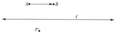 Chapter 14.2A, Problem 19A, Point P is the image of P not shown under a glide reflection determined by the slide arrow AB and 