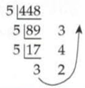 Chapter 3, Problem 2NT, Now Try this 2 A different method of converting 448 to base five is shown using successive division 