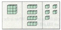 Chapter 3.1B, Problem 30A, Use fair trading to represent the base-three blocks as a base-three number. 