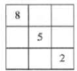 Chapter 3.2A, Problem 32A, 32. Complete the following magic square using the whole numbers 1-9. Each row, column, and diagonal 