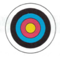 Chapter 4.1A, Problem 13A, An archery target consists of five concentric circles as shown below. The value of the arrow landing 