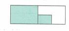 Chapter 6.1A, Problem 3A, If the entire rectangle is a whole, what fraction represents the shaded portion of the figure? 