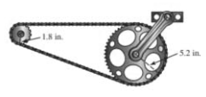 Chapter 6.1, Problem 125AYU, 125. Challenge Problem Cycling A bicycle has a pedal drive wheel with radius  inches and a rear cog 