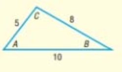 Chapter 8, Problem 5CT, In Problem 35, use the given information to determine the three remaining parts of each triangle. 