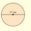 Chapter 8.2, Problem 35ES, Objective B Find the circumference of each circle. Give the exact circumference and then an 