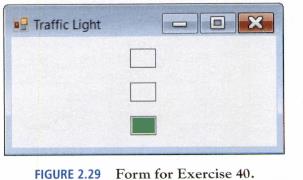 Chapter 2.3, Problem 40E, In Exercises 39 through 44, write a program to carry out the task.

Simulate a traffic light with 