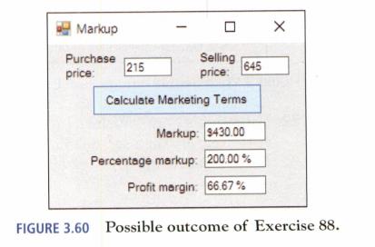 Chapter 3.3, Problem 88E, Marketing Terms The markup of an item is the difference between its selling price and its purchase 