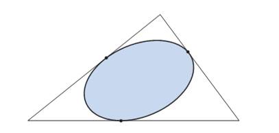 Chapter 6.3, Problem 48E, What is the area of the largest ellipse you can inscribeinto a triangle with side lengths 3, 4, and 
