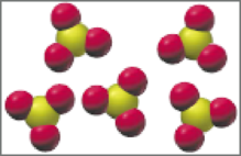 Chapter 1, Problem 1.24CP, If yellow spheres represent sulfur atoms and red spheres represent oxygen atoms, which of the , example  2