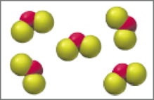 Chapter 1, Problem 1.24CP, If yellow spheres represent sulfur atoms and red spheres represent oxygen atoms, which of the , example  3