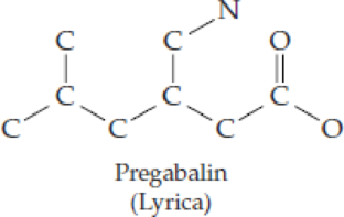 Chapter 4, Problem 4.61SP, Pregabalin (C8H17NO2), marketed as Lyrica, is an anticonvulsant drug prescribed for treatment of 