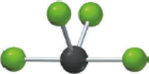 Chapter 5.1, Problem 5.4CP, What is the geometrical arrangement of charge clouds around the central atom in each of the , example  2