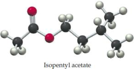 Chapter 6, Problem 6.80SP, Acetic acid (CH3CO2H) reacts with isopentyl alcohol (C5H12O) to yield isopentyl acetate (C7H14O2), a 