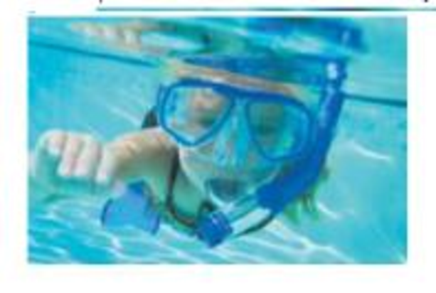 Chapter 18, Problem 19P, A swim mask has a pocket of air between your eyes and the flat glass front. a. If you look at a fish 