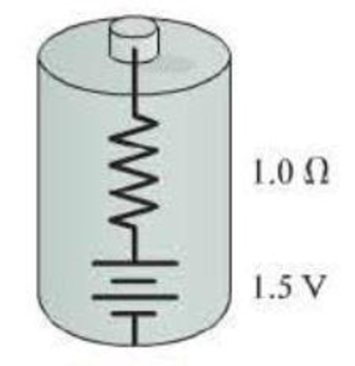 Chapter 23, Problem 56GP, For the real battery shown in Figure P23.55, calculate the power dissipated by a resistor R 