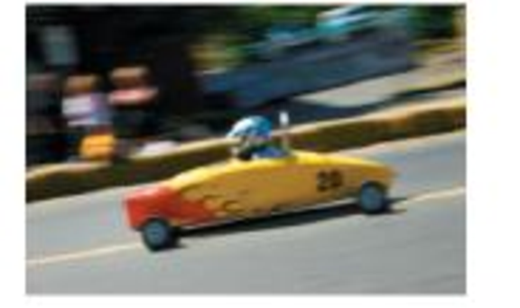 Chapter 3, Problem 18P, In the Soapbox Derby, young participants build non-motorized cars with very low-friction wheels. 