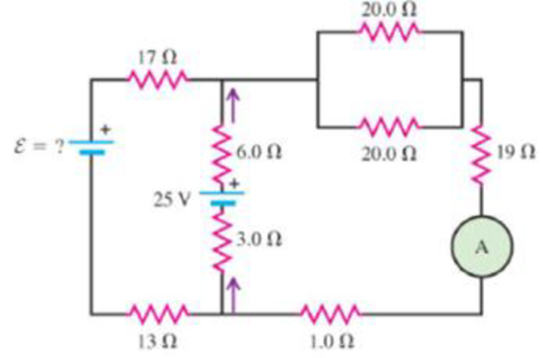 Chapter 19, Problem 55P, In the circuit shown in Figure 19.61, the 6.0  resistor is consuming energy at a rate of 24 J/s when 