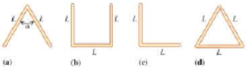 Chapter 8, Problem 63GP, The objects in Figure 8.49 are constructed of uniform wire bent into the shapes shown. Find the 