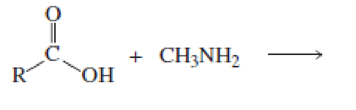 Chapter 11.11, Problem 21P, Which of the following reactions would lead to the formation of an amide? , example  1