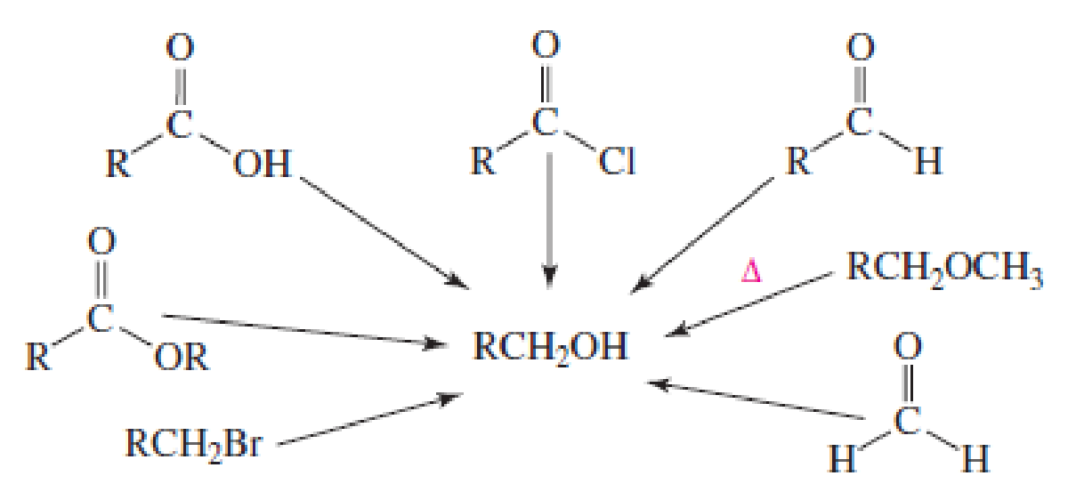 Chapter 12, Problem 31P, Show the reagents required to form the primary alcohol in each of the following reactions: 