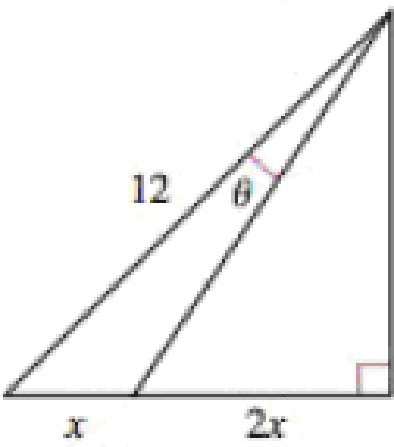 Chapter 1.4, Problem 82E, Right-triangle pictures Express  in terms of x using the inverse sine, inverse tangent, and inverse 