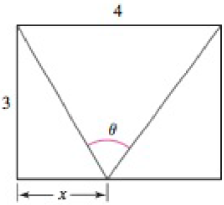 Chapter 4.5, Problem 66E, Maximum angle Find the value of x that maximizes  in the figure. 